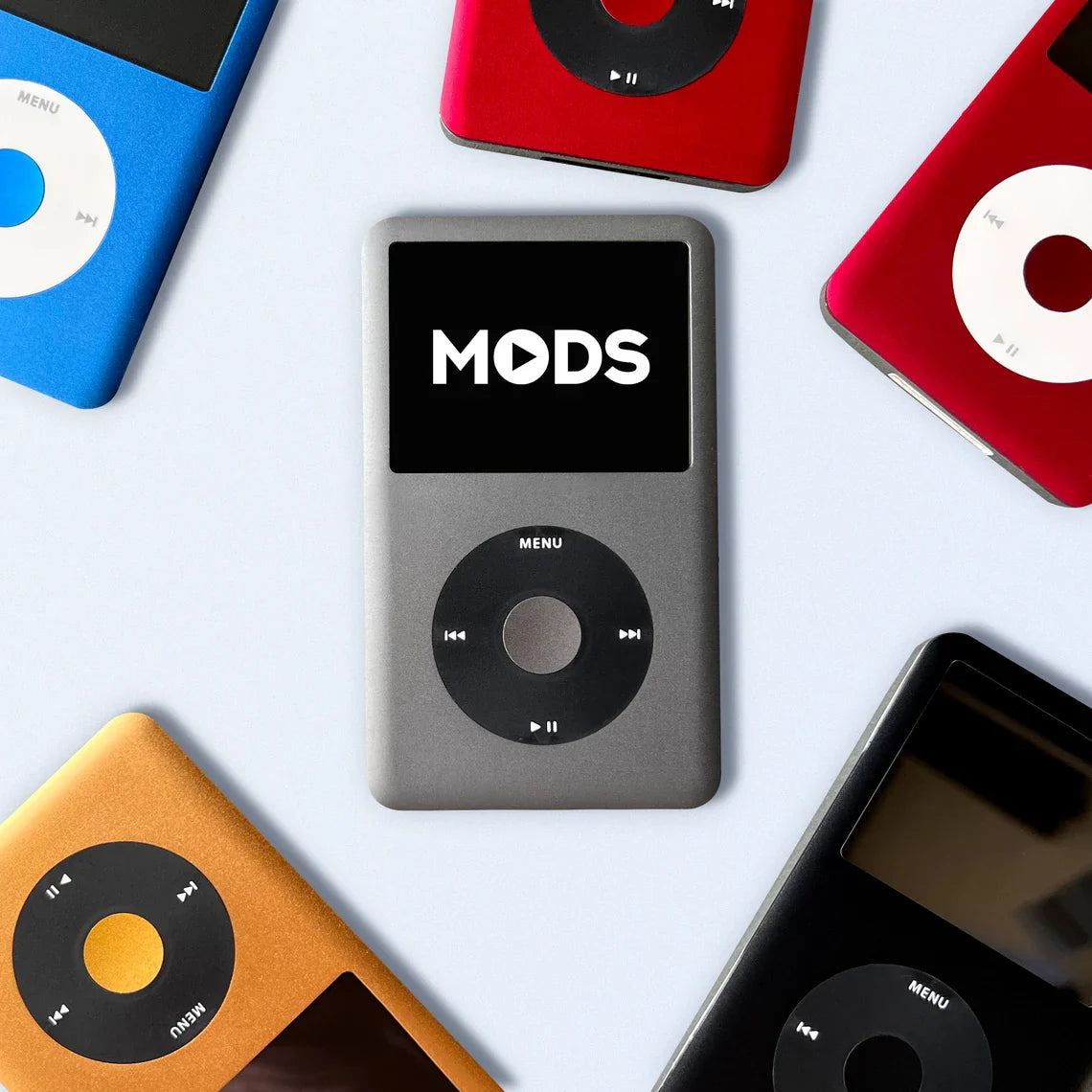 Bluetooth modded iPod Classic 7th gen with SDXC Card 2TB , Personalised Media Player , USB C mod upgrade (2TB 3000 mAh)