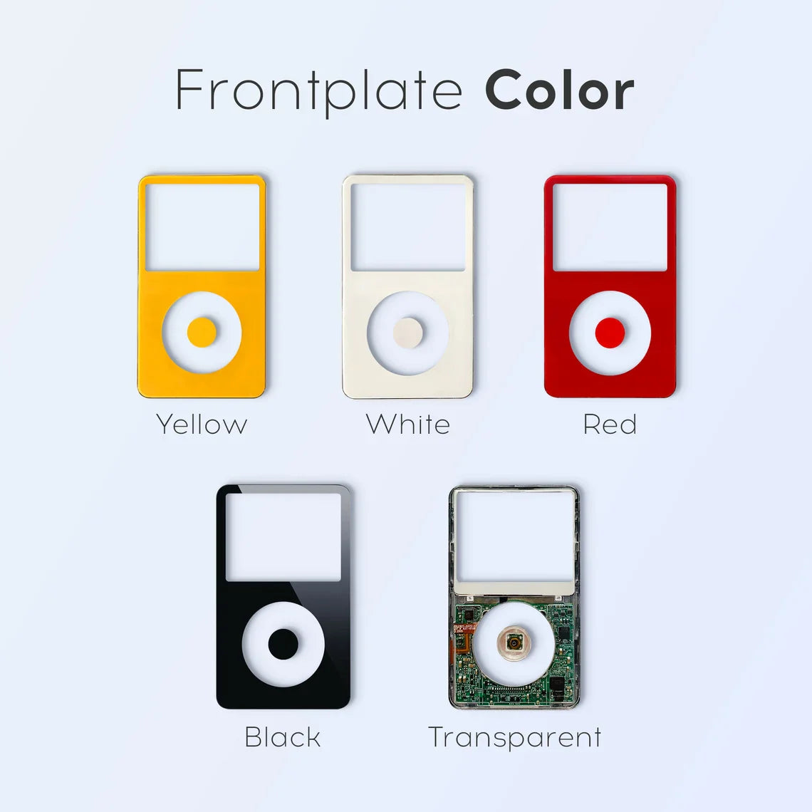 Bluetooth modded iPod Video 5th  Professionally Upgraded Custom iPod Classic Wolfson Dac Media Player , USB C mod upgrade (2TB SDXC 3000mAh)