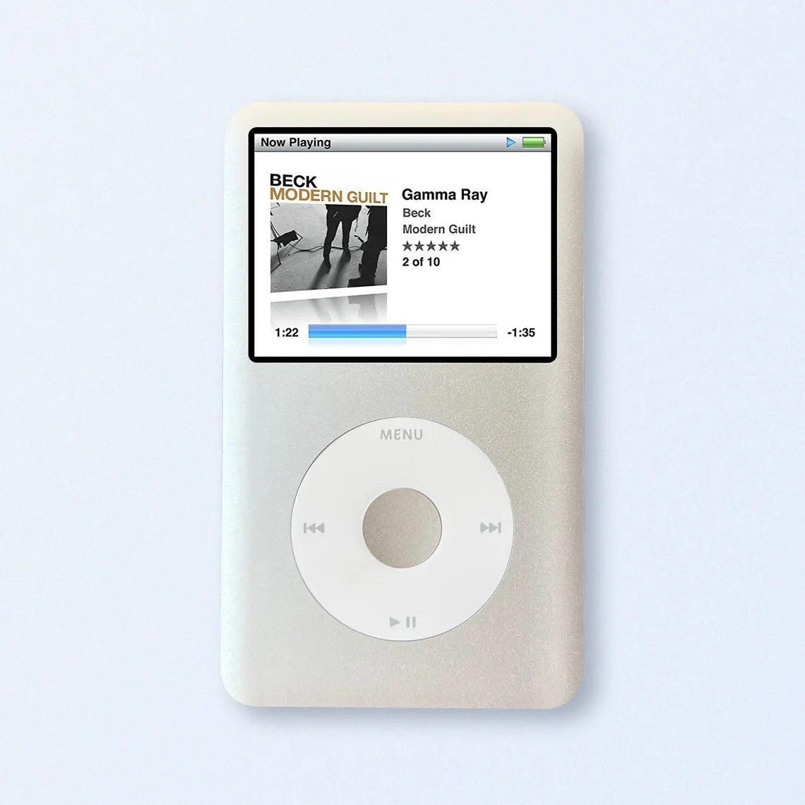 Apple iPod Classic 7th Gen SIlver Upgraded with SDXC Card, Custom Media Player , USB C mod upgrade (2TB 3000 mAh)