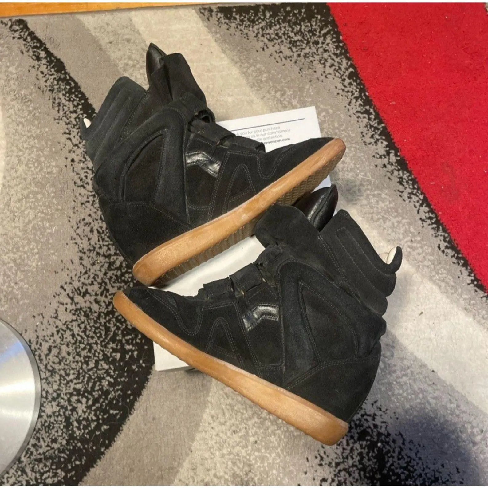 Isabel Marant Bekett Sneakers | Black Suede |